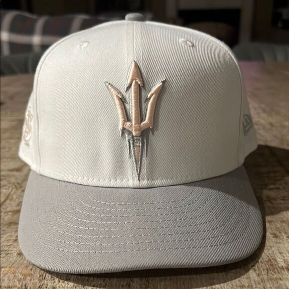 Arizona State Sun Devils New Era Neutral Apricot 59FIFTY Fitted Hat - Picture 2 of 8